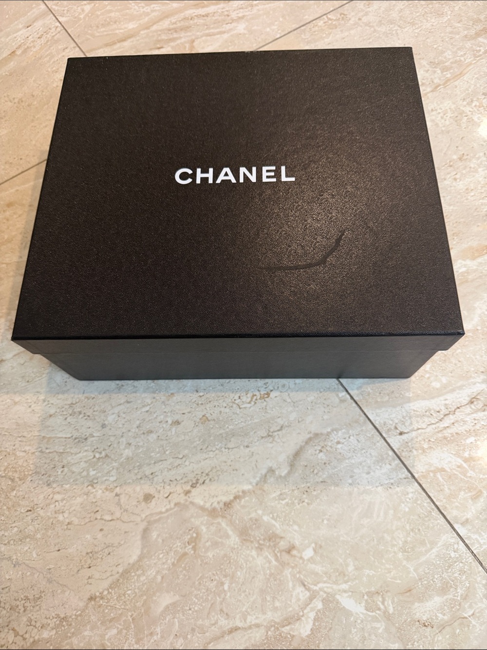 CHANEL Black Logo Presentation Box